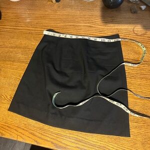 Gucci Tom Ford era miniskirt black mini skirt size 38 xs xxs 0 00 23 24 25 italy